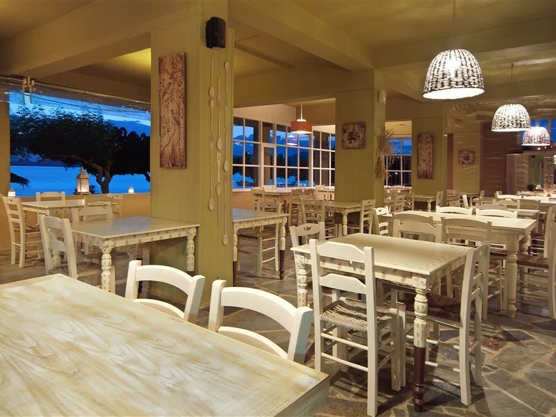 Venus Beach Hotel Bungalows Nea Styra Ngoại thất bức ảnh